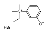 AMMONIUM,(3-HYDROXYPHENYL)DIMETHYLETHYL-,BROMIDE structure