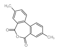 3,9-dimethylbenzo[d][2]benzoxepine-5,7-dione Structure