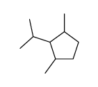 2-Isopropyl-1,3-dimethylcyclopentane structure