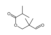 2,2-dimethyl-3-oxopropyl isobutyrate Structure