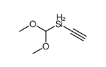 dimethoxymethyl(ethynyl)silane结构式