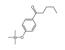 4'-[(Trimethylsilyl)oxy]valerophenone structure