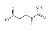 Pentanedioic acid,2-methylene- Structure