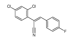 E-ALPHA-(2 4-DICHLOROPHENYL)-4-FLUOROCI& structure
