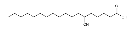 DL-6-hydroxystearic acid结构式