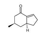 4H-Inden-4-one,1,2,5,6,7,7a-hexahydro-6-methyl-,(6R,7aS)-(9CI) picture