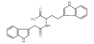 INDOLE-3-ACETYL-DL-TRYPTOPHAN structure