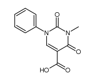 5-carboxy-3-methyl-1-phenyluracil结构式