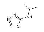 1,3,4-Thiadiazol-2-amine,N-(1-methylethyl)-结构式