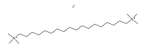 hexa-N-methyl-N,N'-octadecanediyl-di-ammonium, diiodide Structure