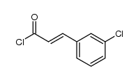 m-chlorocinnamic acid chloride结构式