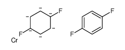 chromium,1,4-difluorobenzene,1,4-difluorocyclohexane Structure