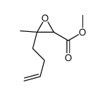 methyl 3-but-3-enyl-3-methyloxirane-2-carboxylate结构式