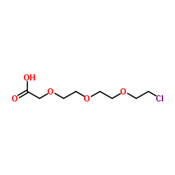 2-[2-[2-(2-Chloroethoxy)ethoxy]ethoxy]acetic Acid结构式