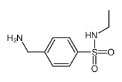 4-(aminomethyl)-N-ethylbenzenesulfonamide Structure