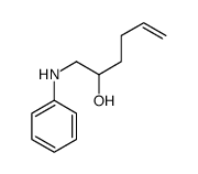 1-anilinohex-5-en-2-ol结构式