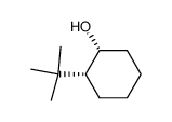 cis-(1R,2R)-2-(tert-butyl)cyclohexan-1-ol结构式