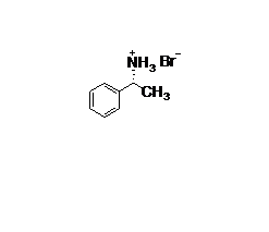 r-(+)-1-Phenylethylammonium Bromide Structure