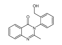 2'-Hydroxymethaqualone structure