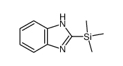 1H-Benzimidazole,2-(trimethylsilyl)-(9CI) Structure