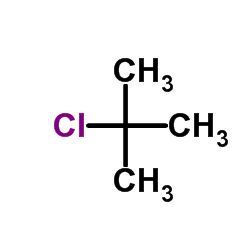tert-butyl chloride Structure