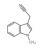 1-Methylindole-3-acetonitrile Structure