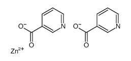 zinc,pyridine-3-carboxylate结构式