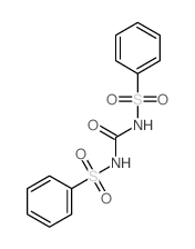 1,3-bis(benzenesulfonyl)urea Structure