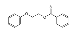O-(2-phenoxyethyl) benzothioate Structure