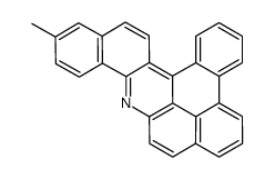 2-methylbenzo[h]phenanthro[9,10,1-mna]acridine结构式