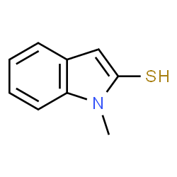 1H-Indole-2-thiol,1-methyl- structure