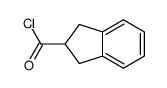 2,3-dihydro-1H-indene-2-carbonyl chloride结构式