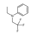 N-ethyl-N-(2,2,2-trifluoroethyl)aniline结构式