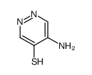 5-amino-1H-pyridazine-4-thione Structure