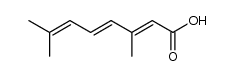 3,7-dimethyl-octa-2,4,6-trienoic acid Structure