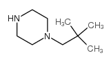 1-(2,2-dimethylpropyl)piperazine Structure