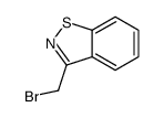 3-(bromomethyl)-1,2-benzothiazole Structure