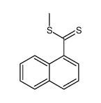 methyl naphthalene-1-carbodithioate Structure