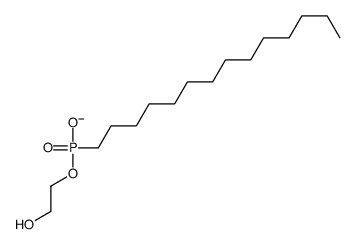 2-hydroxyethoxy(tetradecyl)phosphinate结构式