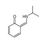 6-[(propan-2-ylamino)methylidene]cyclohexa-2,4-dien-1-one Structure