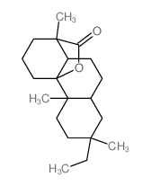 7-ethyl-1,4b,7-trimethyldodecahydro-2H-4a,1-(epoxymethano)phenanthren-12-one结构式