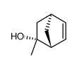 endo-5-Methyl-norbornen-(2)-exo-5-ol Structure