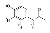 acetaminophen-d3 Structure