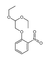 1-(2,2-diethoxyethoxy)-2-nitrobenzene Structure