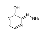 (2-hydroxy-1,2,4-triazin-3-ylidene)hydrazine Structure