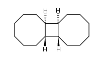 (6aα,6bα,12aβ,12bβ)-Hexadecahydrocyclobuta[1,2:3,4]dicyclooctene Structure