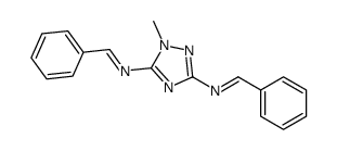 N-[5-(benzylideneamino)-1-methyl-1,2,4-triazol-3-yl]-1-phenylmethanimine Structure