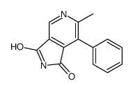 6-methyl-7-phenylpyrrolo[3,4-c]pyridine-1,3-dione Structure