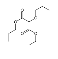 dipropyl 2-propoxypropanedioate Structure