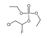 (2-chloro-1-fluoroethyl) diethyl phosphate Structure